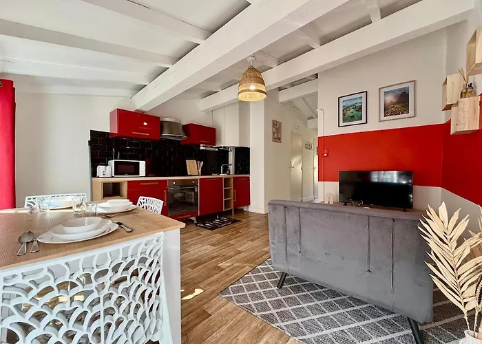 L'etoile Rouge - T2 Proche Gare Et Centre Apartamento Carcassonne